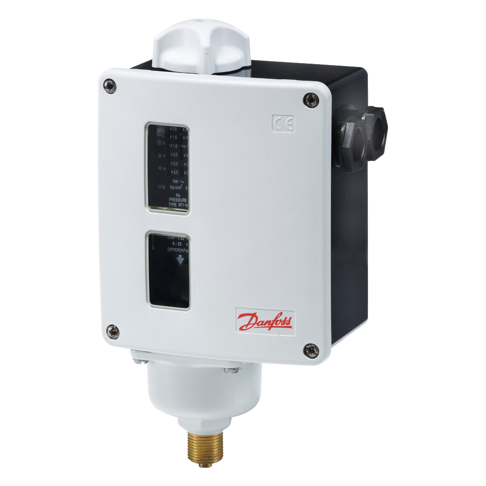 Danfoss RT110 Pressure Switch ( 0.2-3Bar)-017-529166