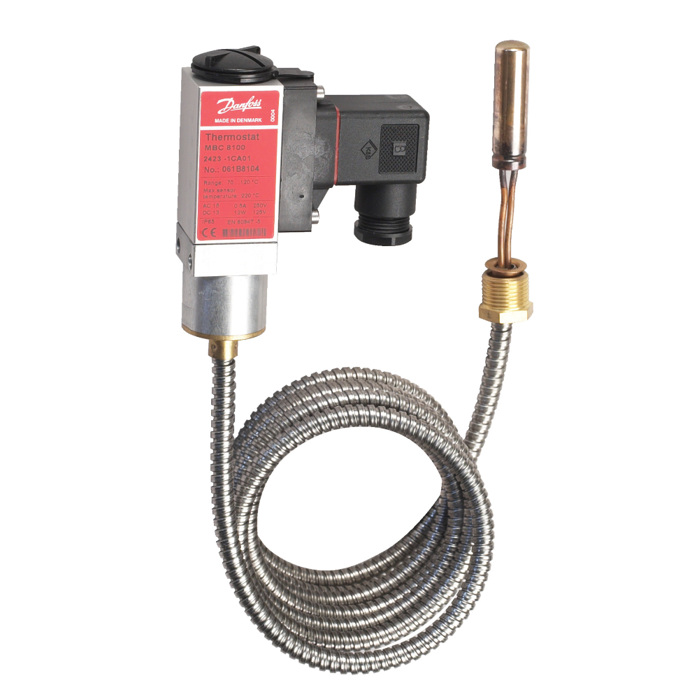 Danfoss MBC8100 Thermostat( 70-120Deg C)-061B810466