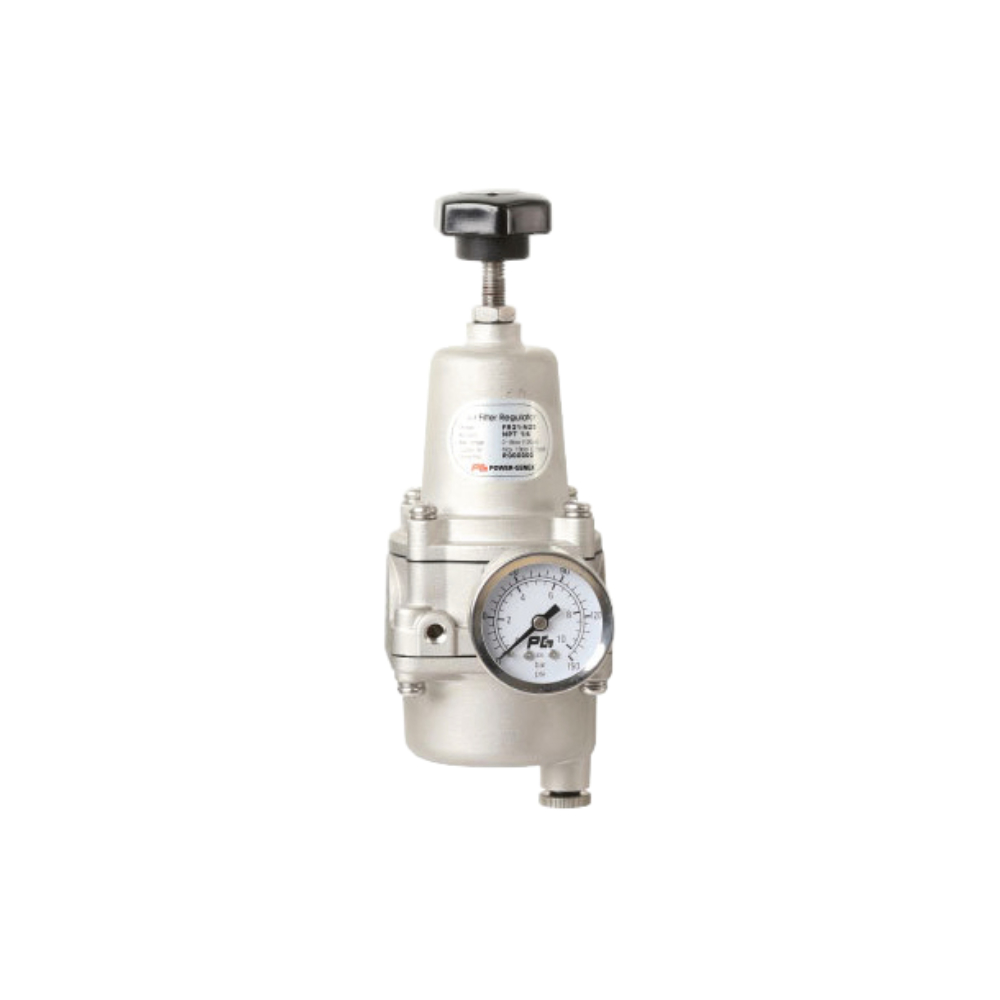 Powergenex Air Filter Regulator 0-4 BAR 1/4- FR20-N10-M