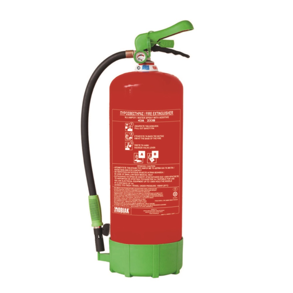 Mobiak 9lt ECO Foam Extinguisher- MBK07-090AF-P1D-ECO