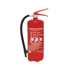 Mobiak Fire Extinguisher 4Kg Dry Powder-MBK17-040PA-VR