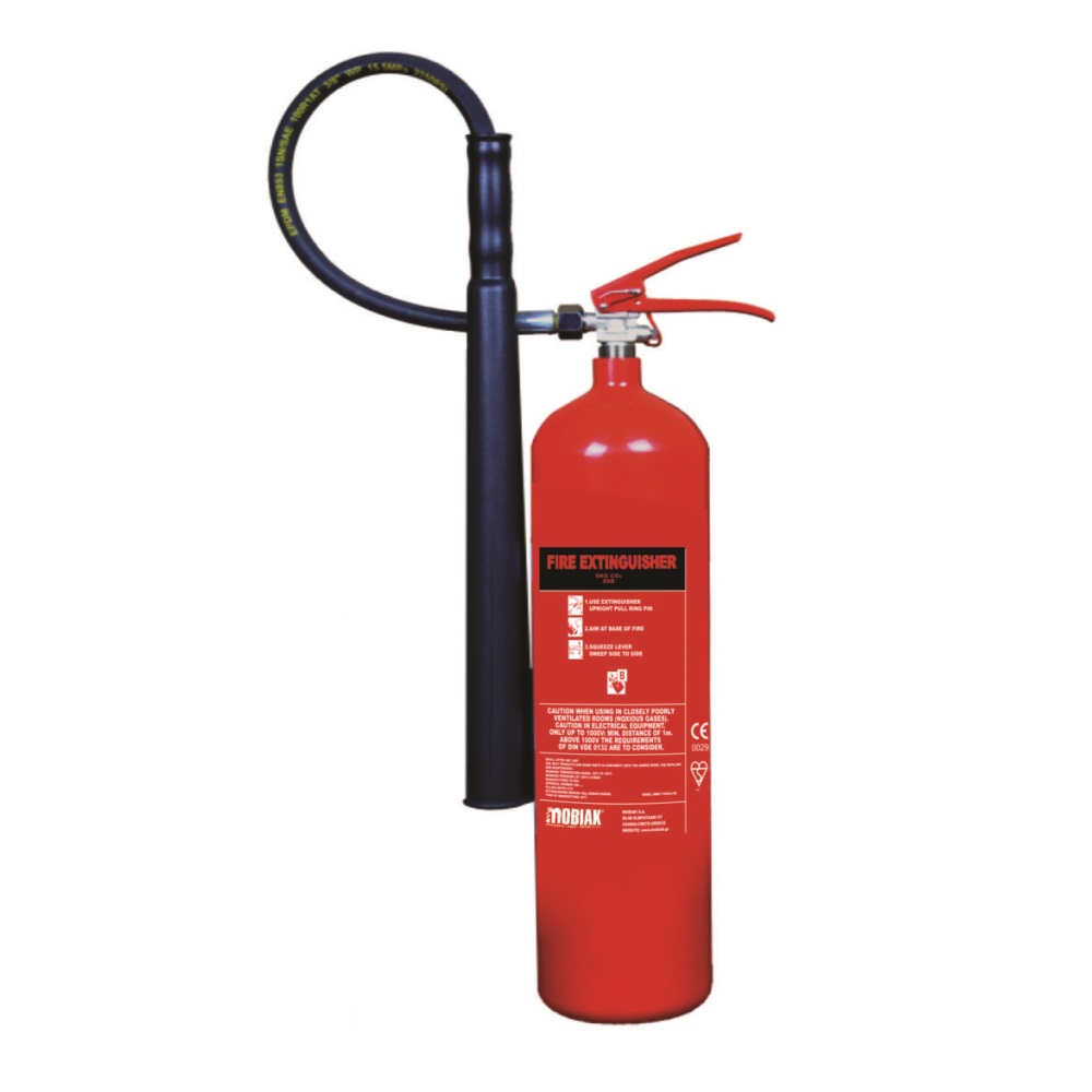 Mobiak Fire Extinguisher 5Kg CO2-MBK17-050CA-VR