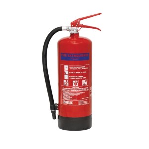 Mobiak Fire Extinguisher 6Kg Dry Powder-MBK17-060PA-VR
