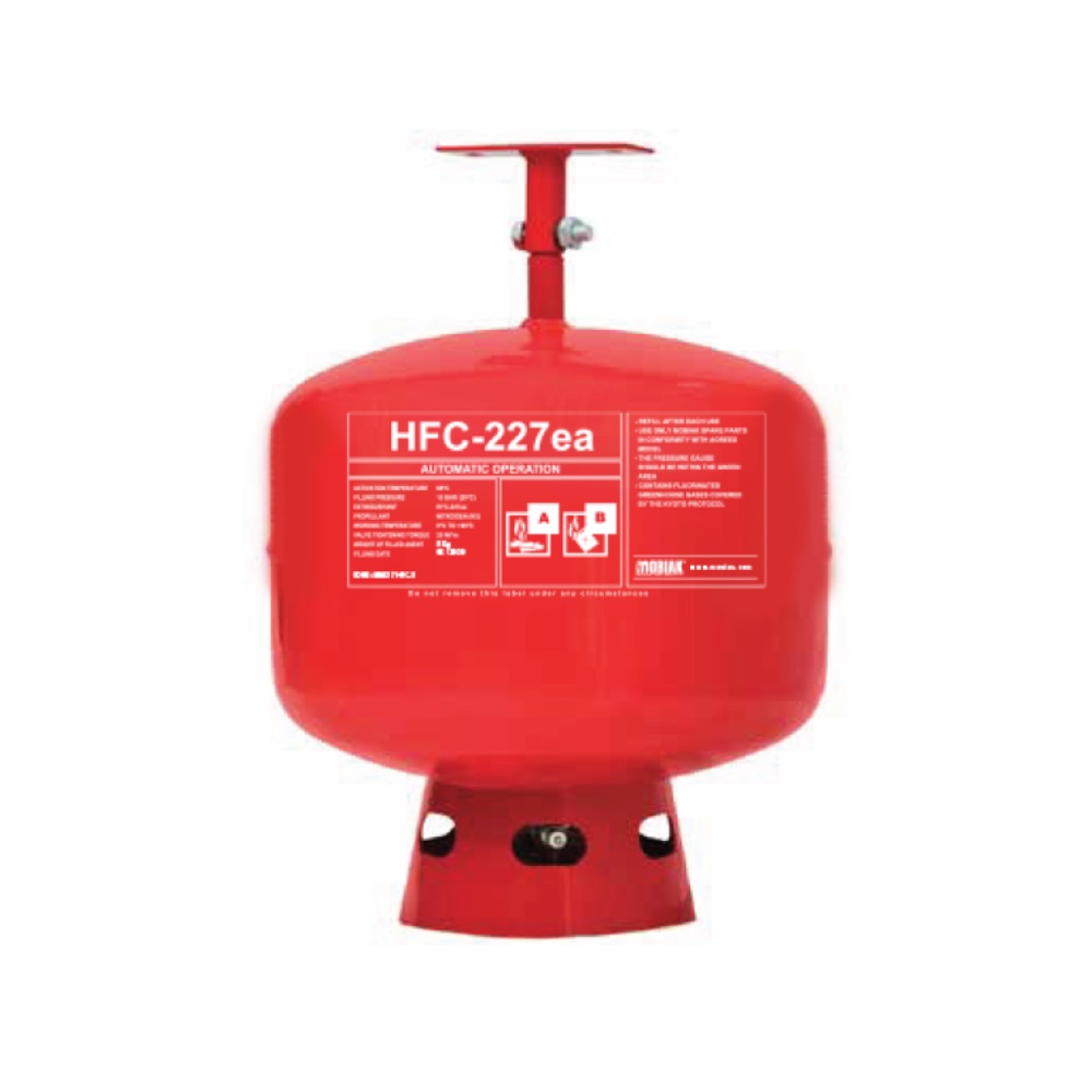 Mobiak Automatic Ceiling 8Kg HFC-227ea Fire Extinguisher-MBK21-HFC-8