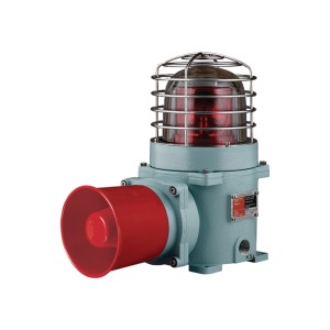 Qlight Ex. Proof Warning Light With Siren, 24V-SESA-WS-24V