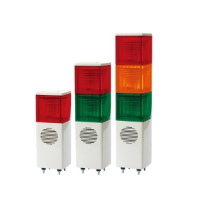 Qlight SJD-WS Cube Tower Light with Alarm GRY 24VD-SJDS-WS-3-24-GRY