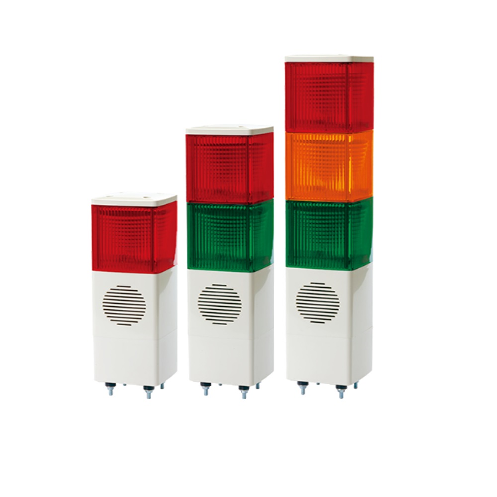 Qlight SJDS-WS3 Cubic Tower Light 220VDC-GRY- SJDS-WS-3-220-GRA
