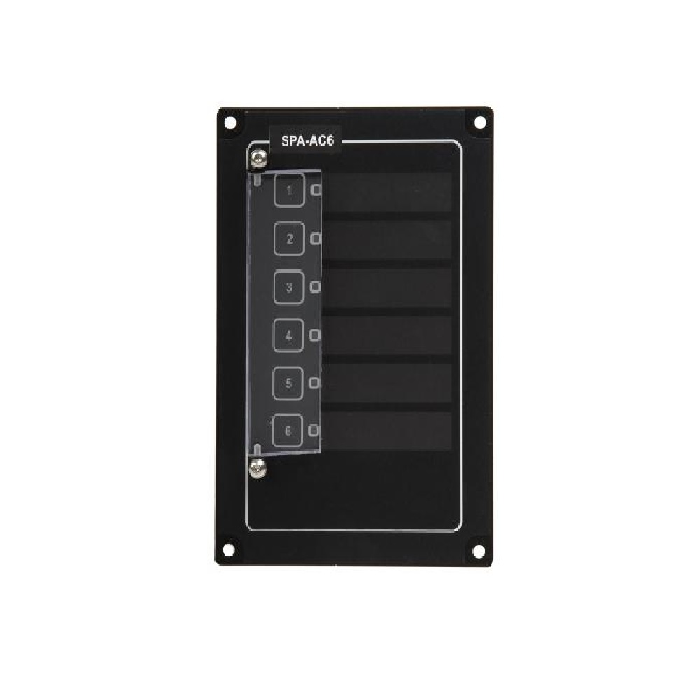 Zenitel SPA-AC6-D Dual Alarm Panel-3005010096
