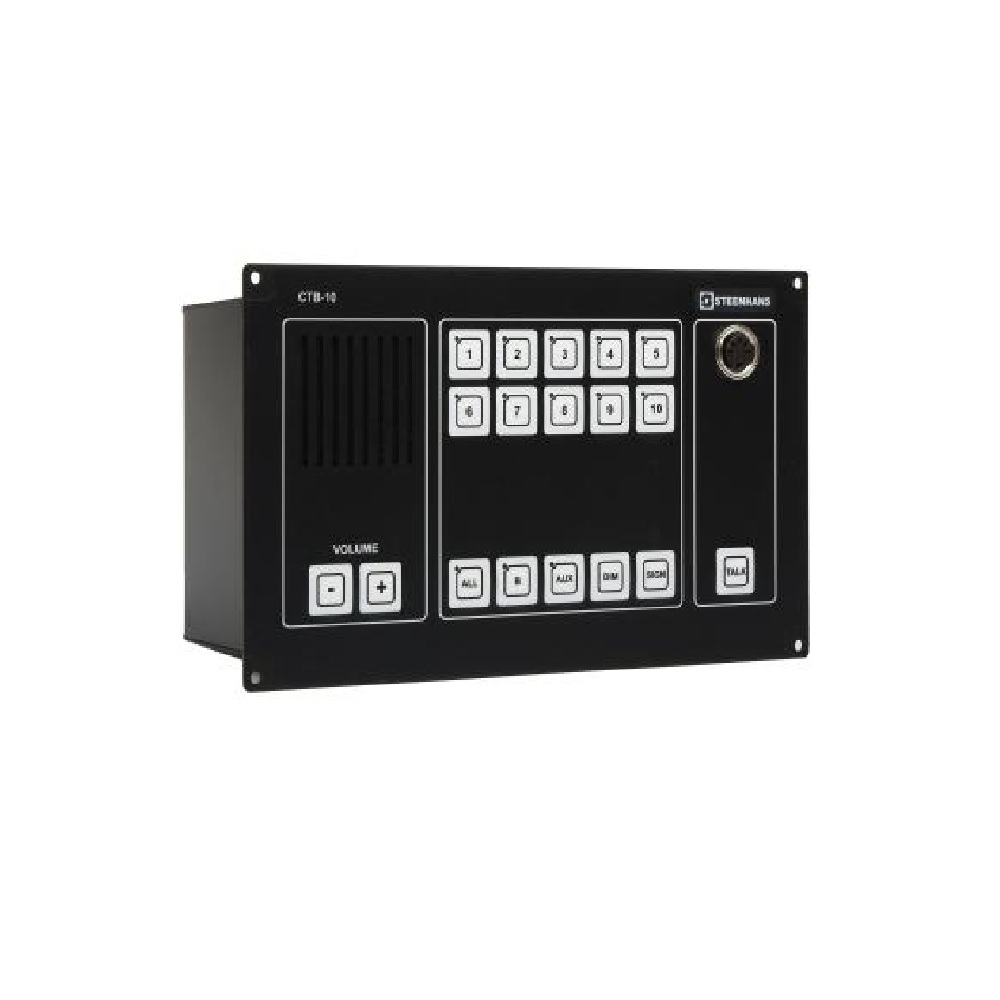 Zenitel CTB-10 Control Unit, Panel Mounted10 Lines Selection-3005020001