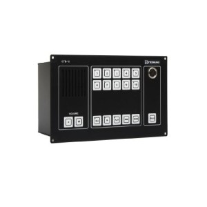 Zenitel CTB-10 Control Unit, Panel Mounted10 Lines Selection-3005020001