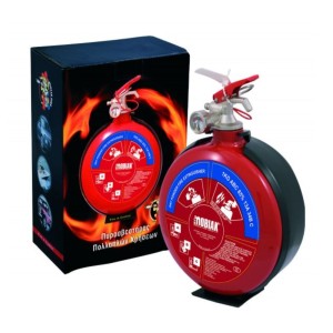 Mobiak 1Kg Powder ABC85% Flask Type Fire Extinguisher