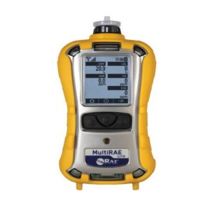 RAE Systems MultiRAE Lite Pumped Portable Multi-gas Monitor - 10.6 eV PID / LEL / CO + H2S / SO2 / O2 / Li-ion- MAB3-A2C1R3E-020
