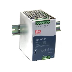 Mean Well AC-DC Industrial DIN rail Power Supply-SDR-480-24