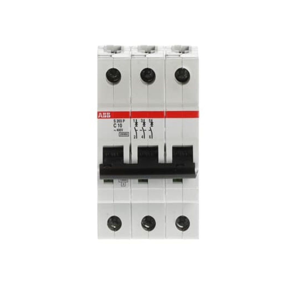 Abb 10A, 3P MCB (16KA)-2CDS283001R0104