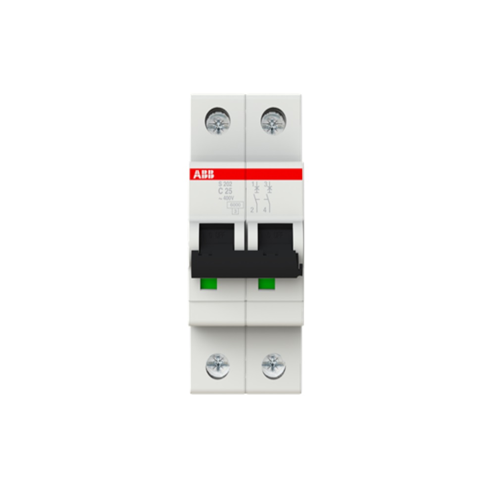 ABB 25A DP MCB 6KA-2CDS252001R0254