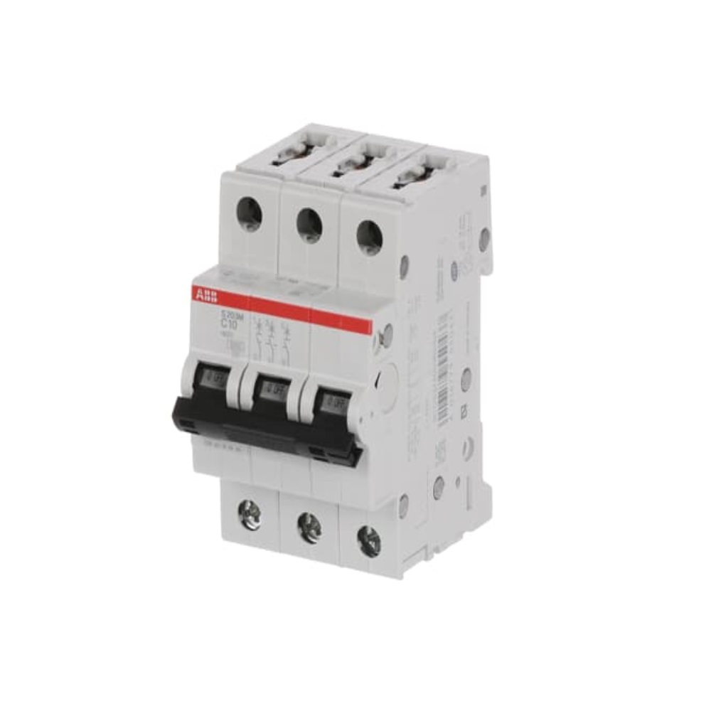 ABB 10A, MCB, 3P, 10kA-2CDS273001R0104