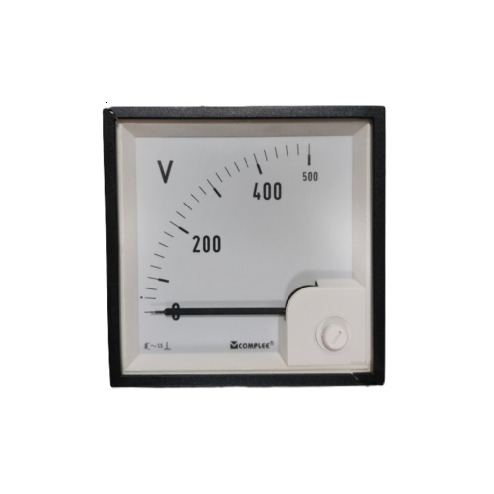 Complee Voltmeter (96x96) 0-500V- KLY-T96-500V-F-SC