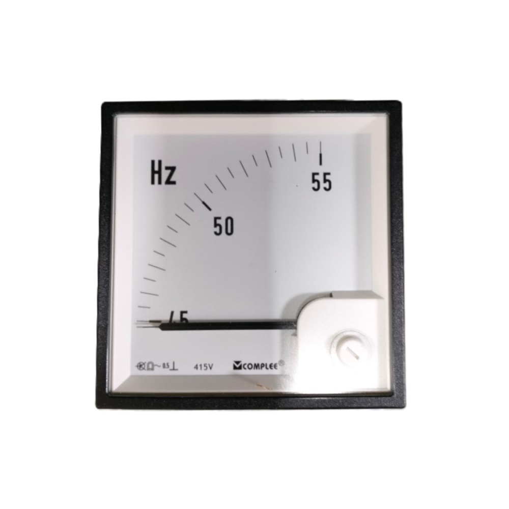 Complee Frequency Meter (96x96) 45-55Hz, 415V- KLY-F96-45-55Hz(415V)-F-SC