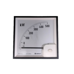 Complee Kilowatt Meter (-50 - 0 - 500KW)
