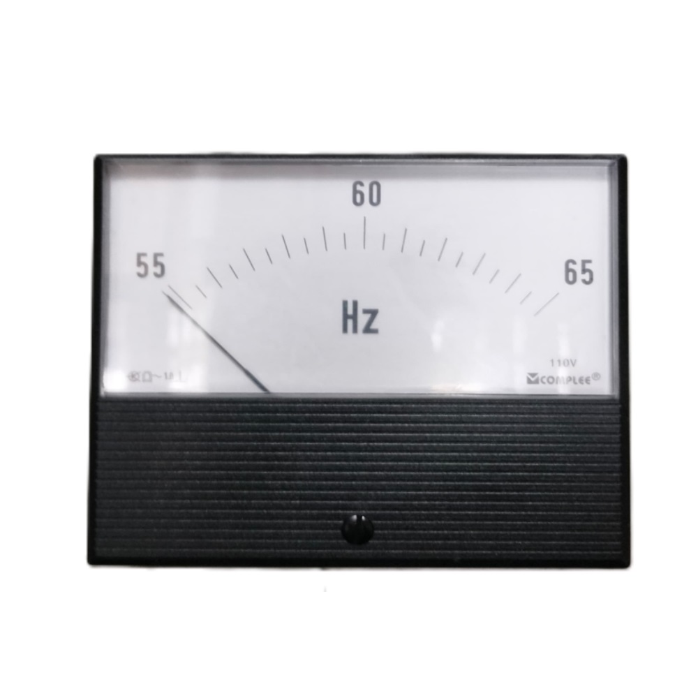 Complee Frequency Meter, 55 TO 60HZ,11OV- KLY-F1012-SYFH2