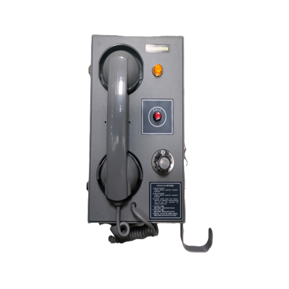 Hanshin Common Battery Telephone with Head Set Option-HCW-701C3