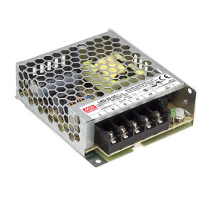 Mean Well AC-DC Single output enclosed power supply, Output 24Vdc-LRS-35-24