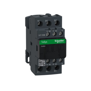 Schndeider TeSys D Contactor-3P(3 NO)-AC-3-LC1D38M7