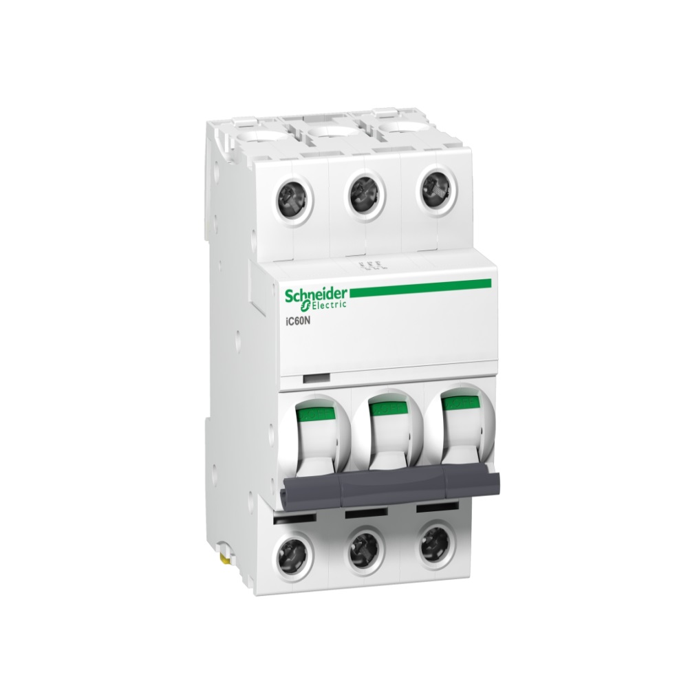 Schneider Acti9 iC60N 3P 6A C Miniature Circuit Breaker-A9F44306