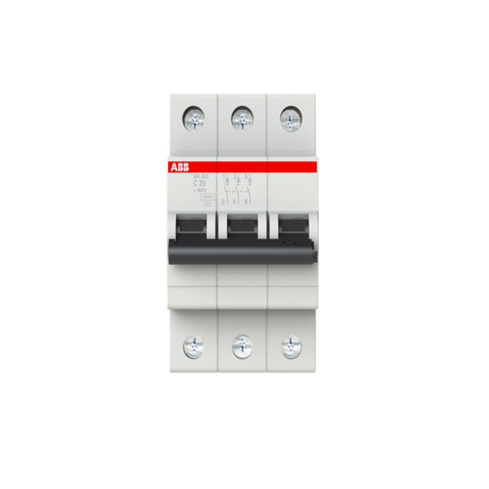 Abb 25A TP MCB 6KA Type SH203-C25-2CDS213001R0254