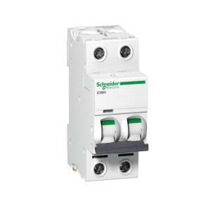 Schneider Acti9 iC60H 2P 16A C Miniature Circuit Breaker-A9F54216