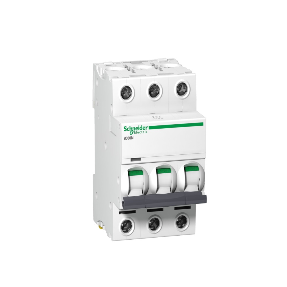 Schneider Acti9 iC60N 3P 16A C Miniature Circuit Breaker-A9F44316