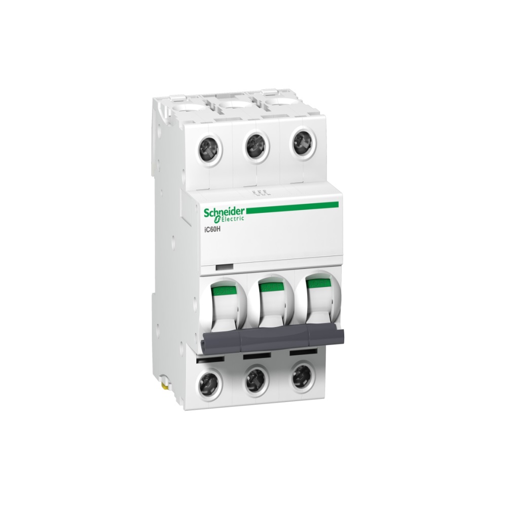 Schneider Acti9 iC60H 3P 32A C Miniature Circuit Breaker-A9F54332