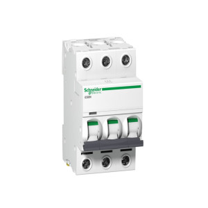 Schneider Acti9 iC60N 3P 4A C Miniature Circuit Breaker-A9F44304