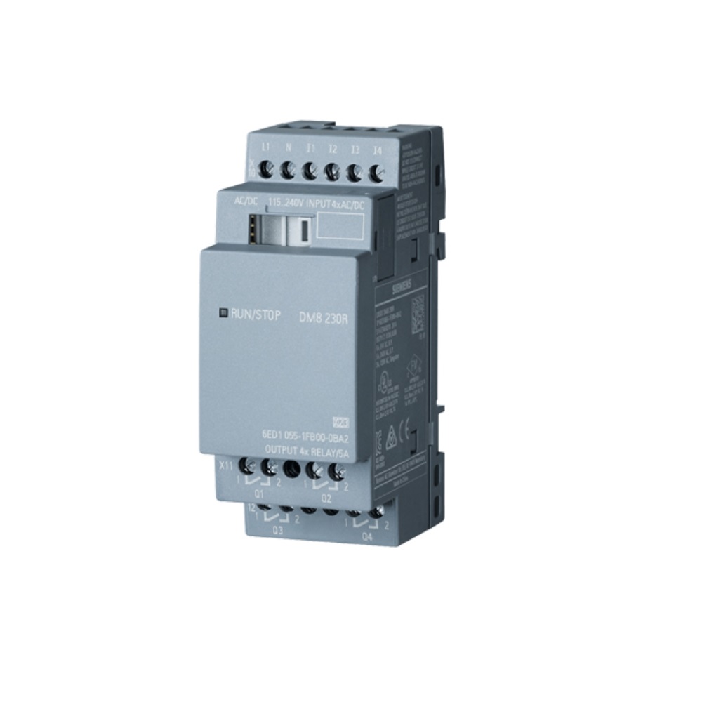 Siemens LOGO! DM8 230R Expansion Module-6ED10551FB000BA2