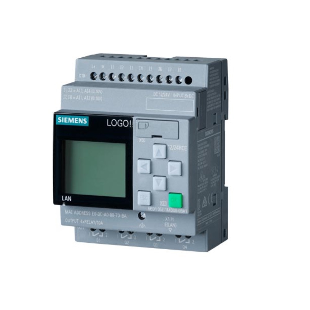 Siemens LOGO! 12/24RCE, logic Module-6ED10521MD080BA1