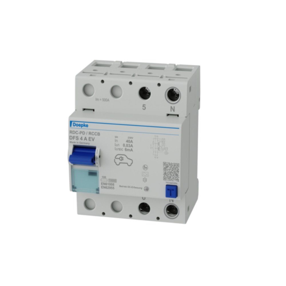 Doepke Residual Current Circuit-Breaker DFS 4 040-2/0,03-A EV-09134018