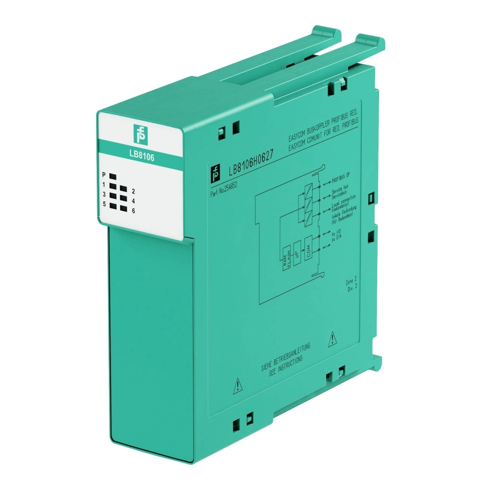 Pepper Fuchs Unit for PROFIBUS DP/DP-V1-LB8106H0630