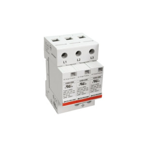 Bourns 1250 Surge Arrester 415 V ac Maximum Voltage Rating 50kA Maximum Surge Current 3 Pole Protector-1250-3S-230