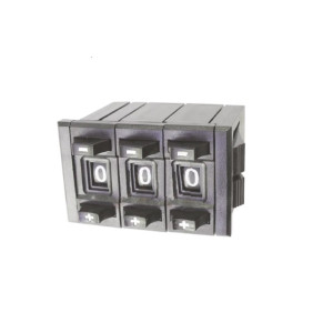 Bourns 500kΩ Digital Display Precision Potentiometer 10-Turns 2-Gang Panel Mount-3683S-1-504L