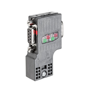 Siemens Simatic DP, Connection plug for PROFIBUS up to 12 Mbit/s 90° cable outlet-6ES7972-0BB52-0XA0