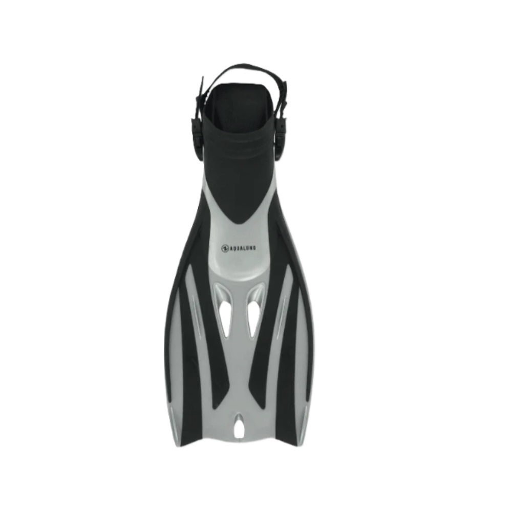 Aqualung Kid's Fizz Snorkeling Fin Medium/Extra Large - Black/Silver