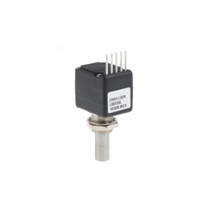 Bourns 5V dc 128 Pulse Optical Encoder with a 6.35 mm Round Shaft, Bracket Mount-ENA1J-B28-L00128L