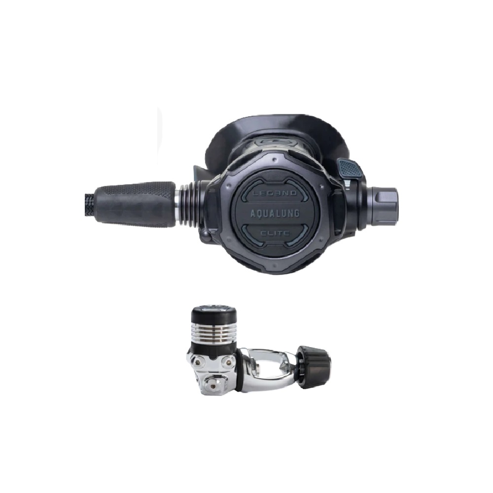 Aqualung Dive Regulator LEG3ND Elite Black Edition, connection type Yoke