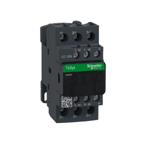 Schneider TeSys D Contactor-3P(3 NO)-220 V AC coil-LC1D25M7