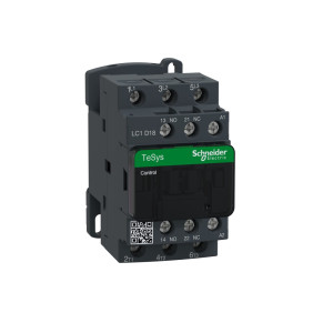 Schneider TeSys D Contactor 3P(3 NO)-LC1D18B7