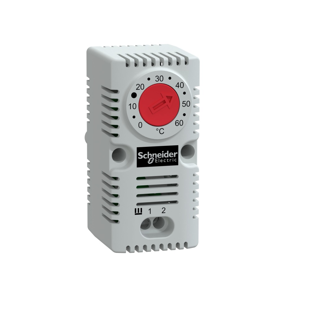 Schneider ClimaSys CC-Simple Thermostat 250V-Range of temperature 0…60°C-NC-°C-NSYCCOTHC