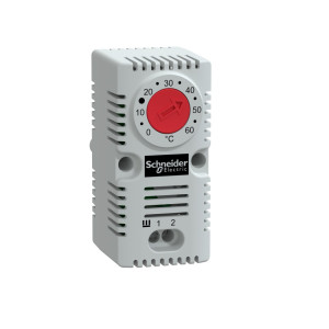 Schneider ClimaSys CC-Simple Thermostat 250V-Range of temperature 0…60°C-NC-°C-NSYCCOTHC