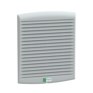 Schneider ClimaSys forced vent. fan 165m3/h, 230V, with outlet grille and filter G2-NSYCVF165M230PF