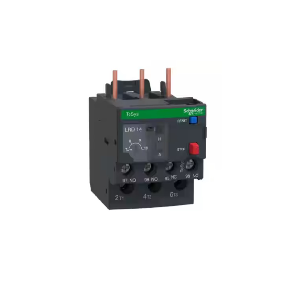 Schneider TeSys LRD thermal overload relays: 7...10 A class 10A-LRD14