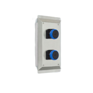 Stahl Wall-Mounted Socket Distributors for Clean Rooms Series 8150/5-V88-256781